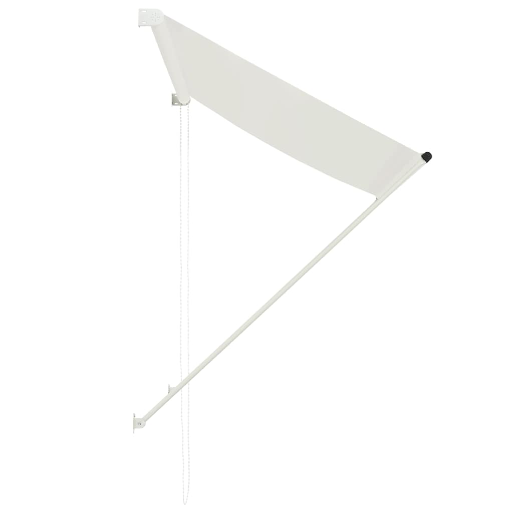 feltekerhető krémszínű napellenző 150 x 150 cm
