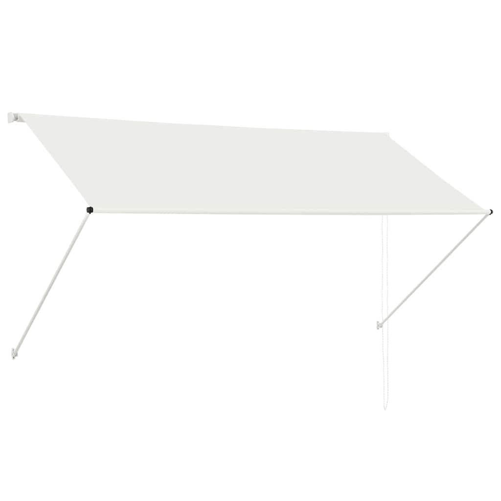 feltekerhető krémszínű napellenző 250 x 150 cm