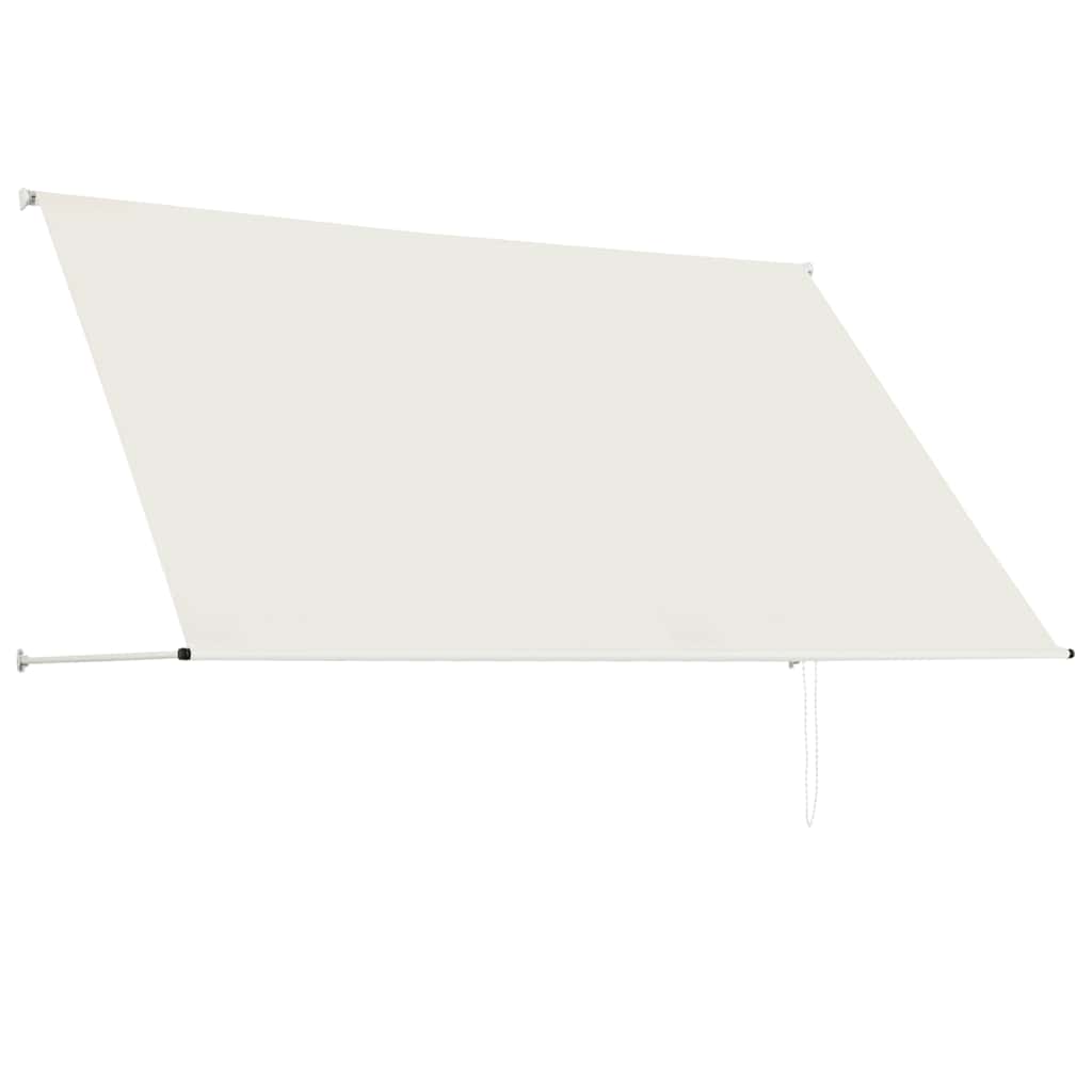 feltekerhető krémszínű napellenző 250 x 150 cm