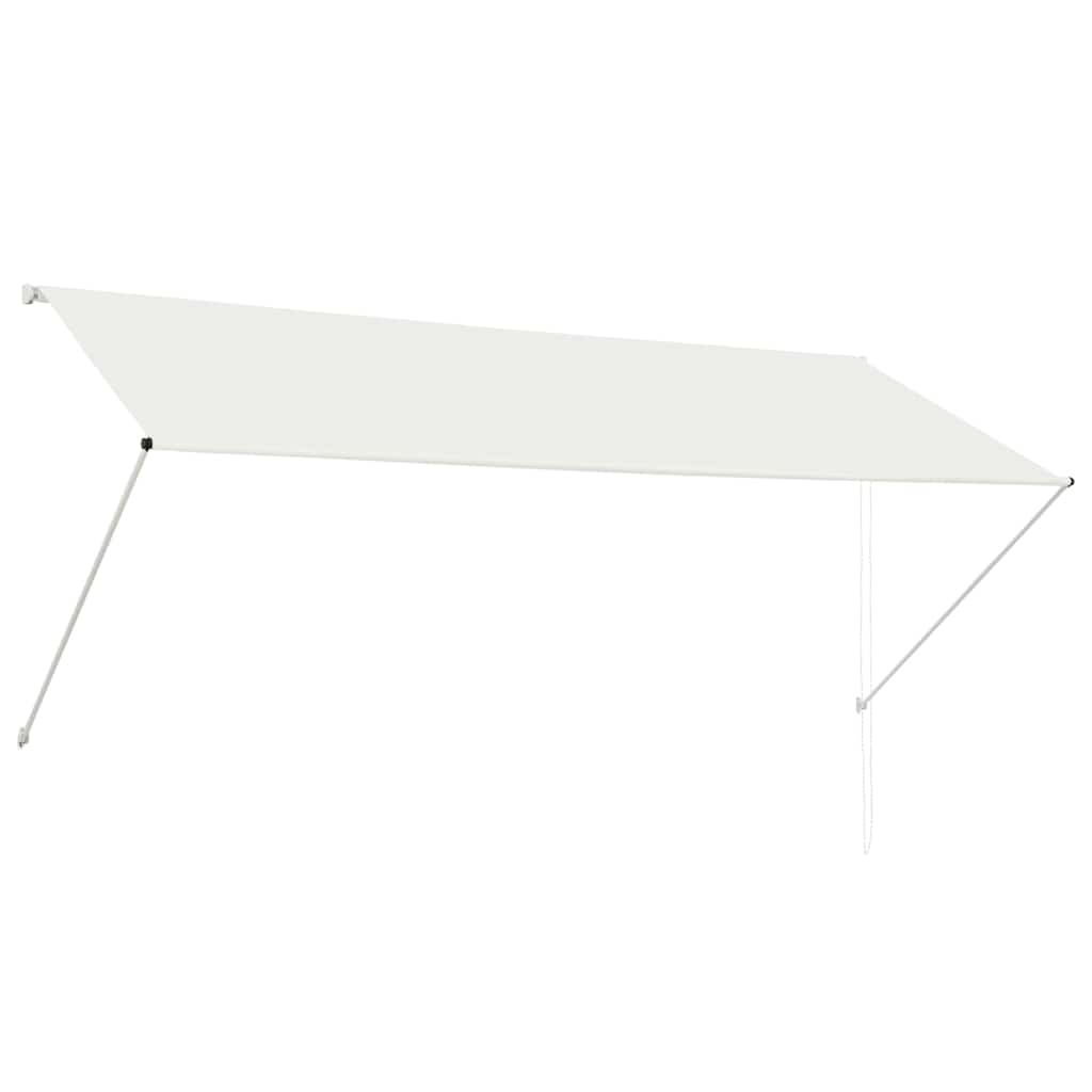 feltekerhető krémszínű napellenző 300 x 150 cm