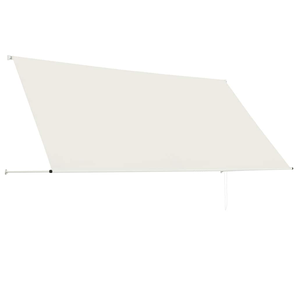 feltekerhető krémszínű napellenző 300 x 150 cm