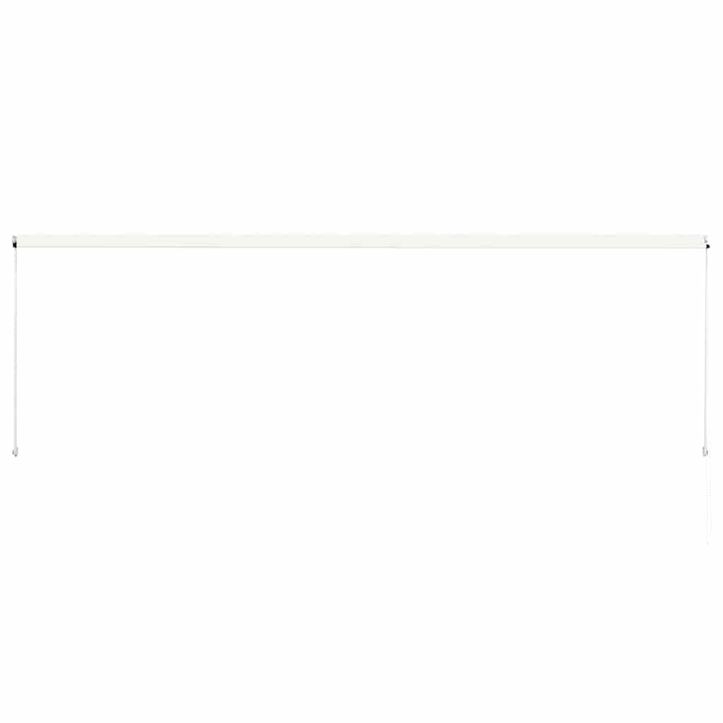 feltekerhető krémszínű napellenző 400 x 150 cm