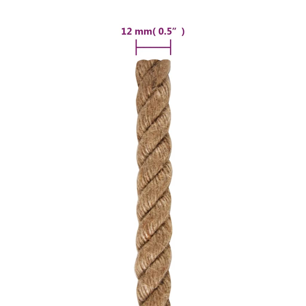 100% juta kötél 12 mm 250 m