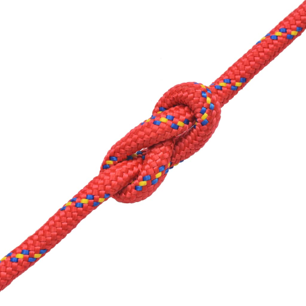piros polipropilén hajókötél 6 mm 500 m