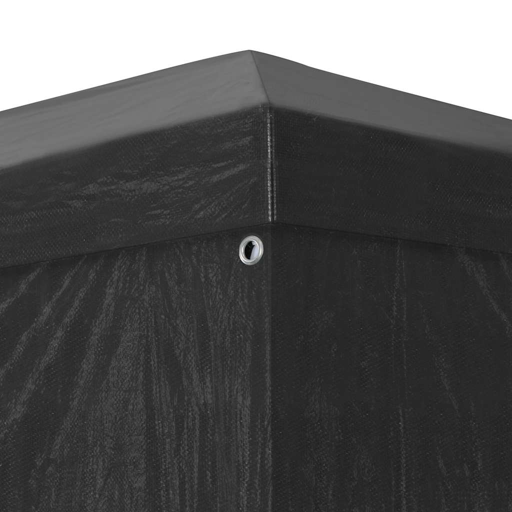 antracitszürke partisátor 3 x 9 m