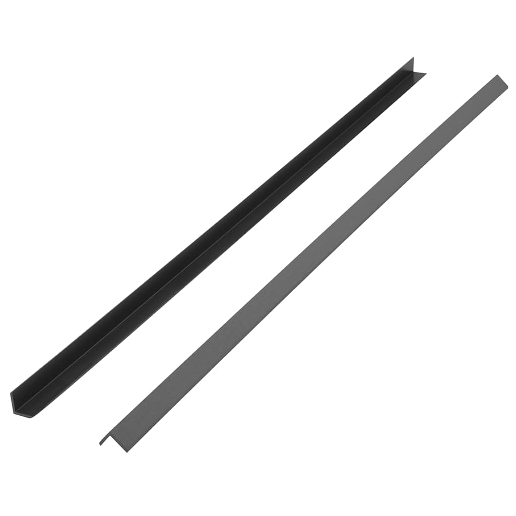 5 db szürke WPC teraszburkoló sarokprofil 170 cm