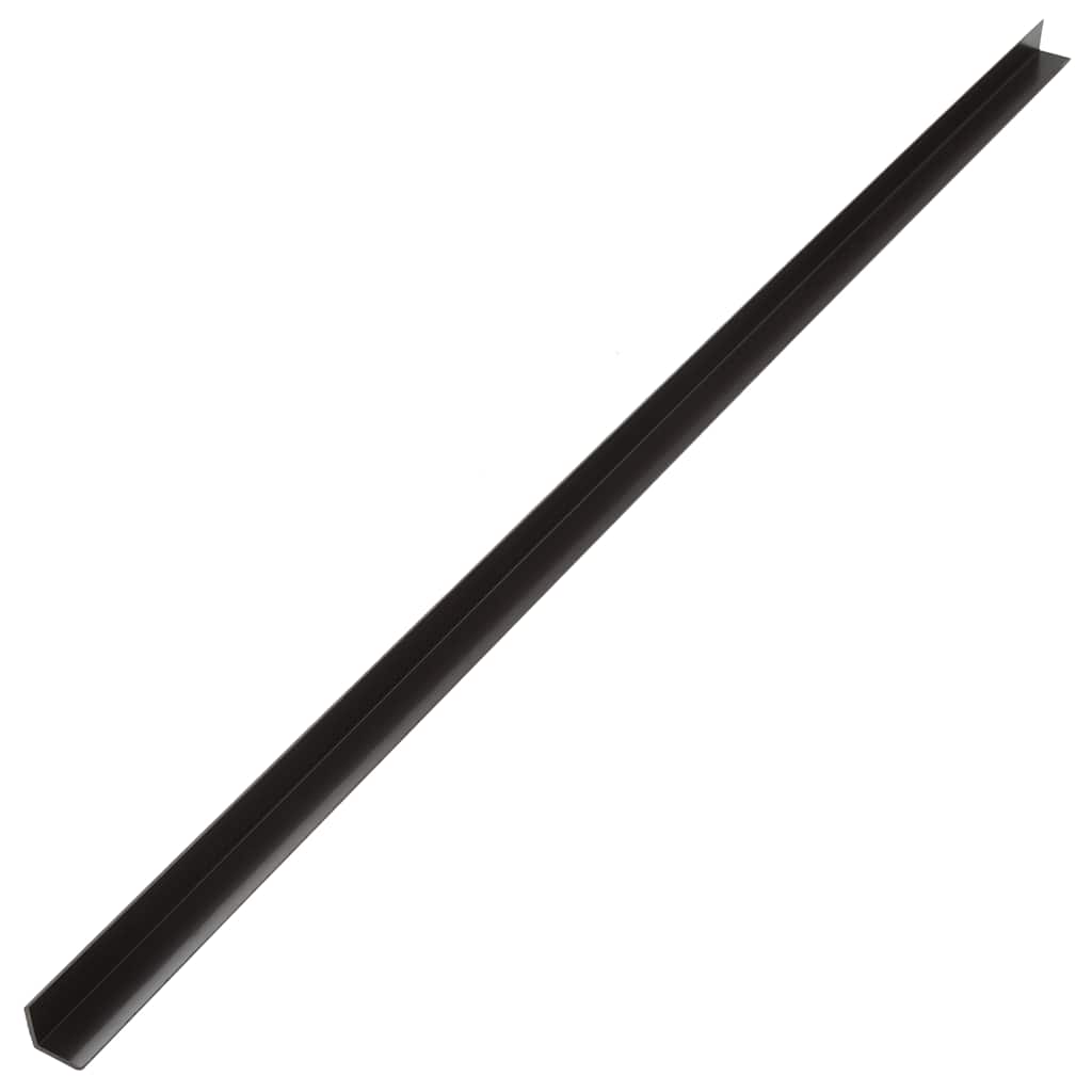 5 db sötétbarna WPC teraszburkoló sarokprofil 170 cm