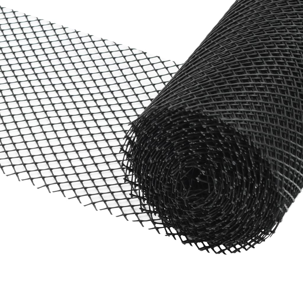 4-részes HDPE ereszcsatorna-háló kapcsokkal 1,08 m2