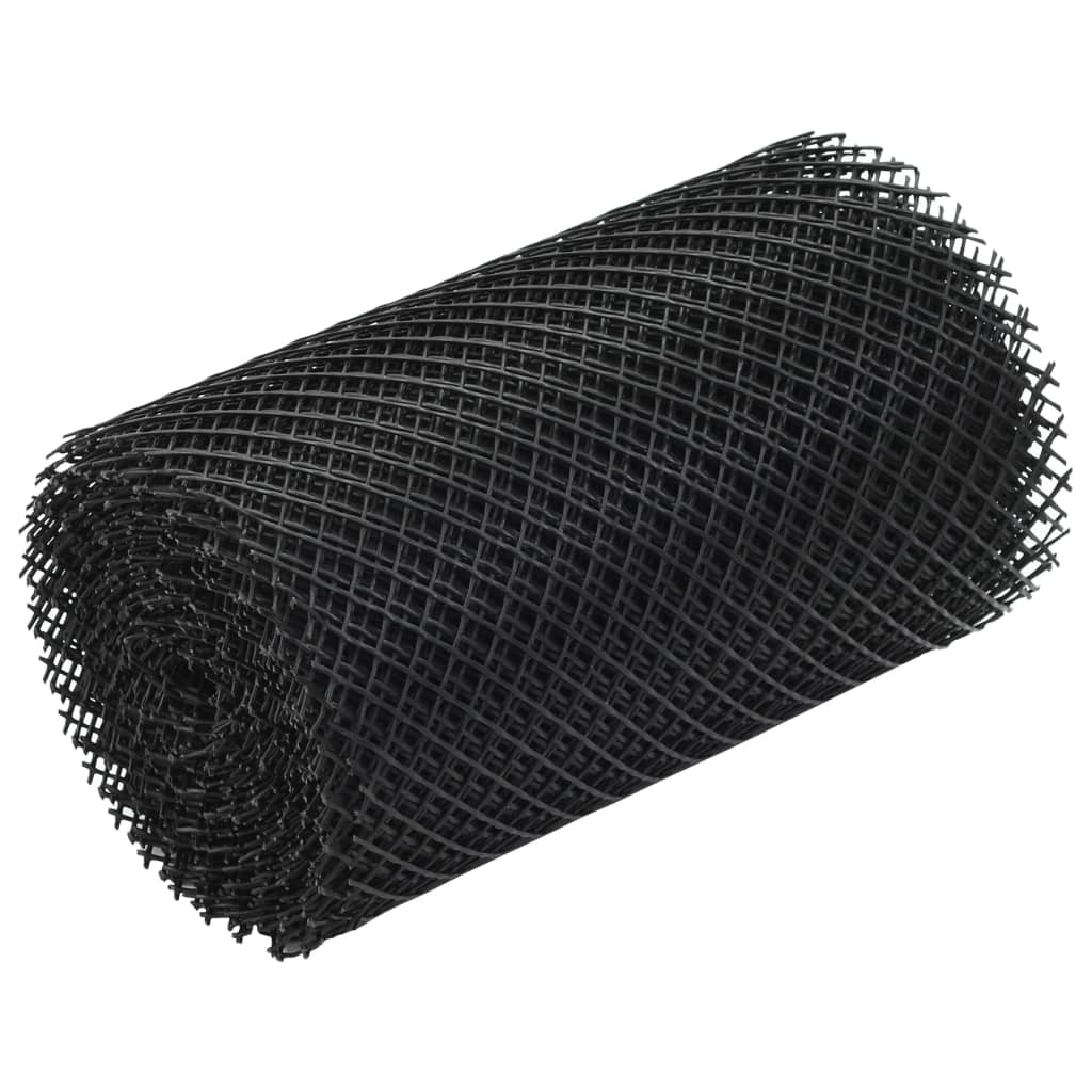 4-részes HDPE ereszcsatorna-háló kapcsokkal 1,08 m2