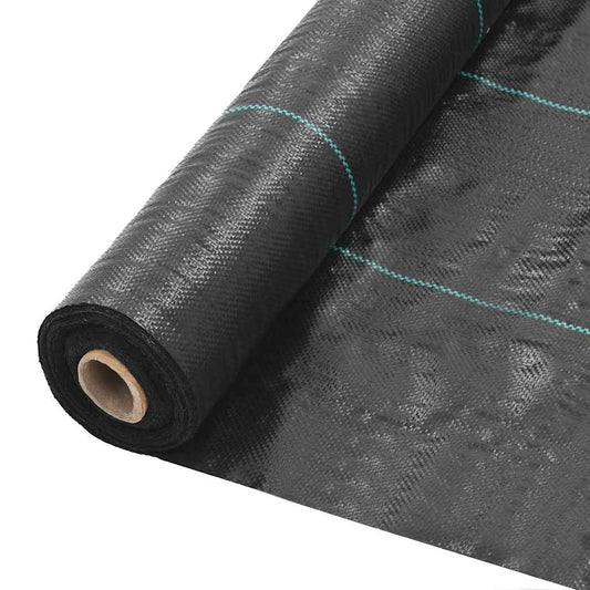 fekete PP talajtakaró szőnyeg 2 x 150 m