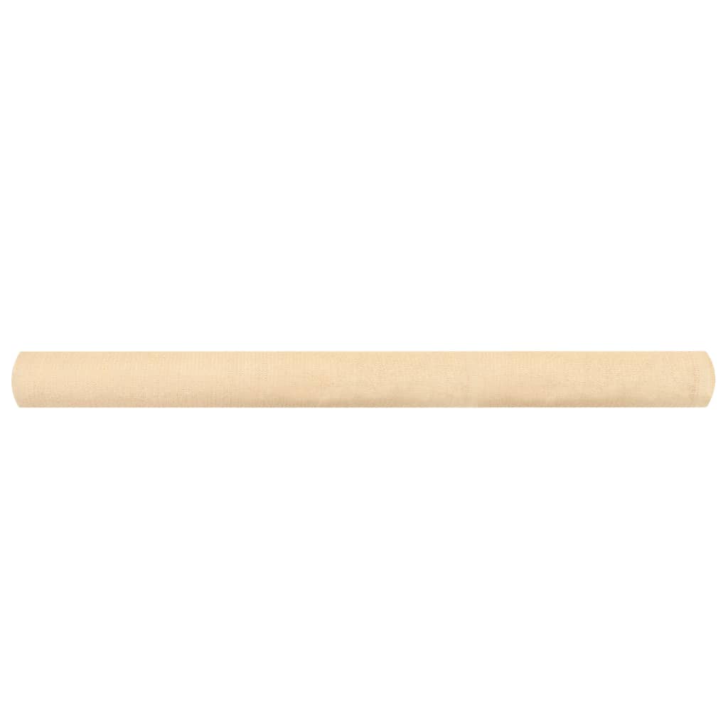 belátásgátló háló, HDPE, 1,5 x 25 m, bézs