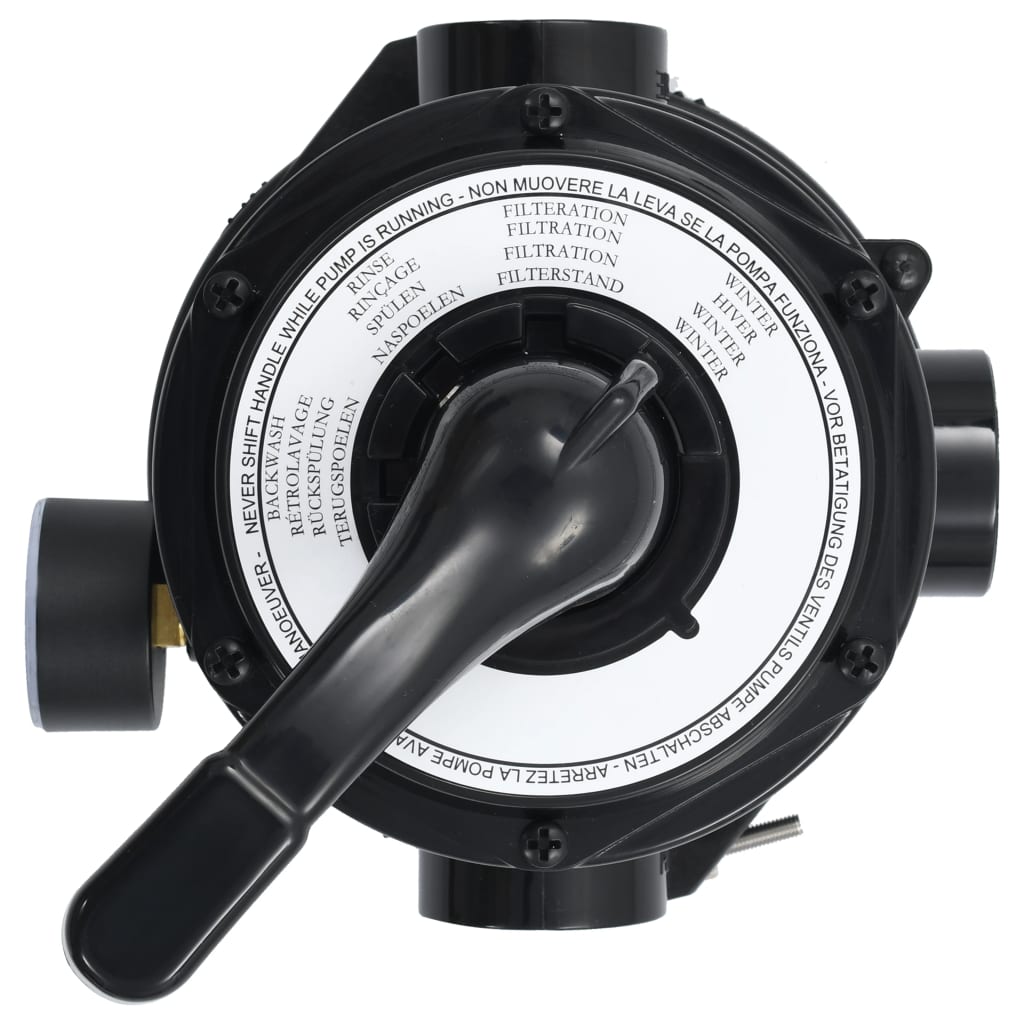 többkimenetes 4-funkciós ABS homokszűrő-szelep 38 mm