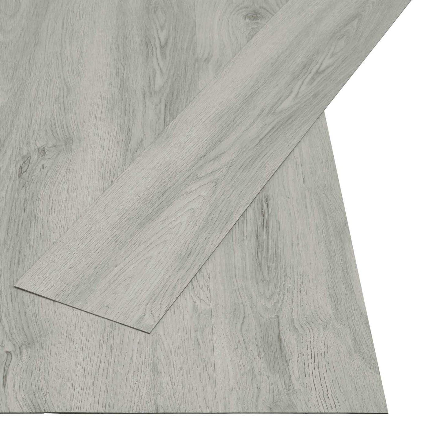 Öntapadós padló deszka 32 pcs Világosszürke 4,46 m² PVC