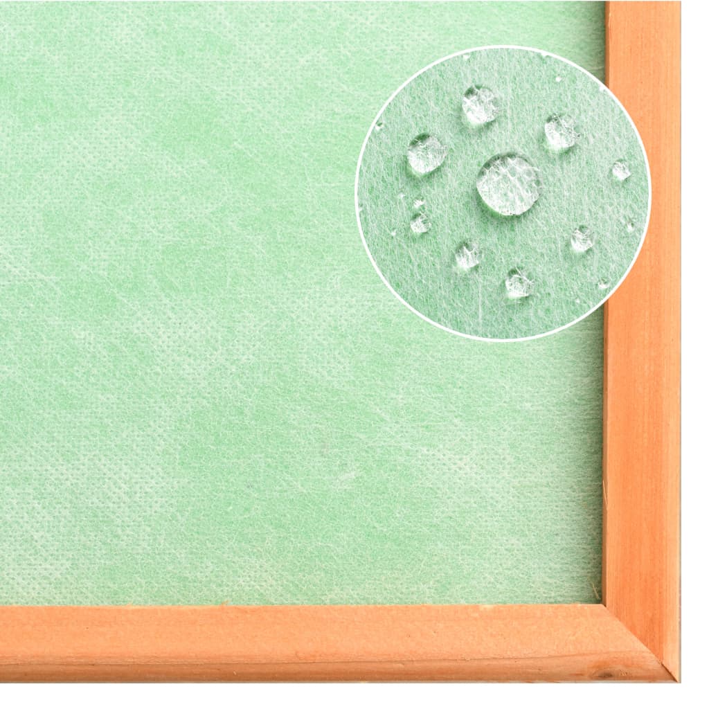 tömör fenyő- és jegenyefa nyúlketrec 310x70x87  cm