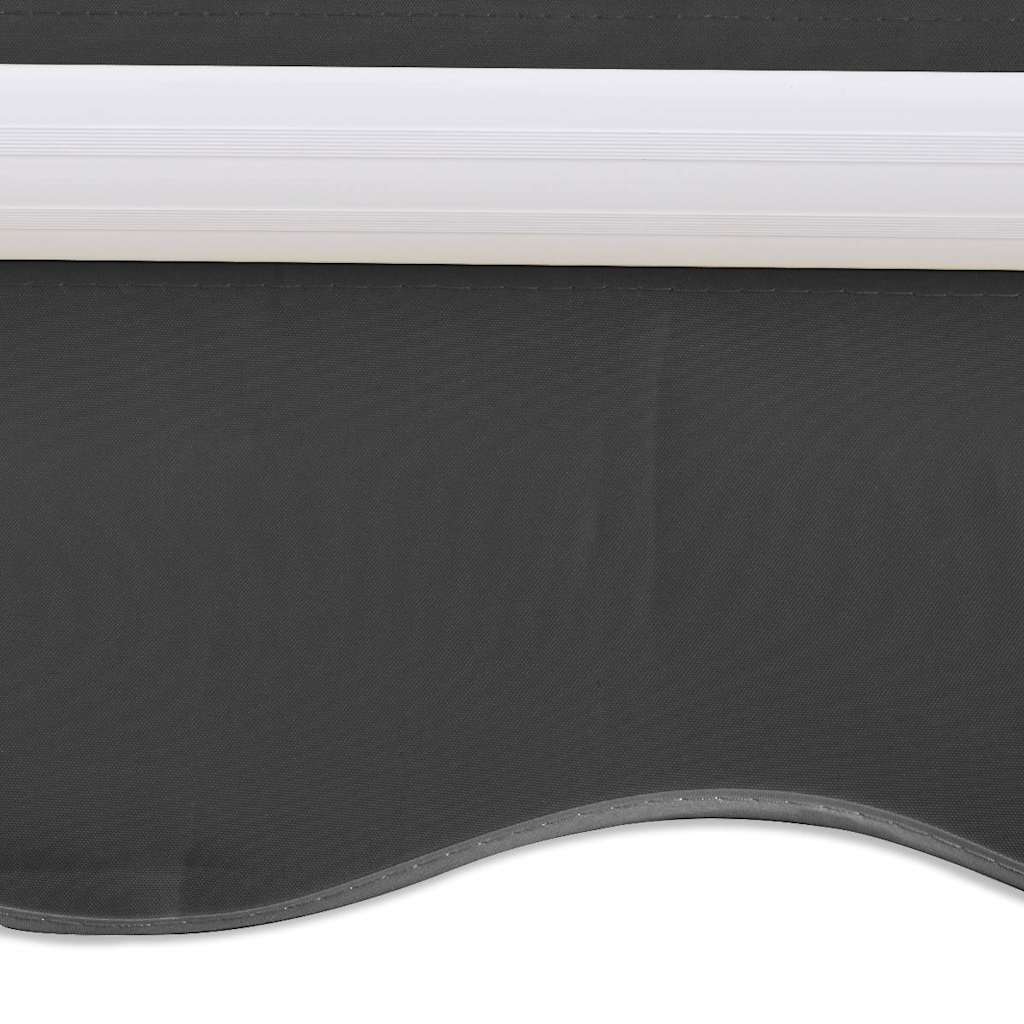 feltekerhető motoros napellenző, antracitszürke, 400 cm