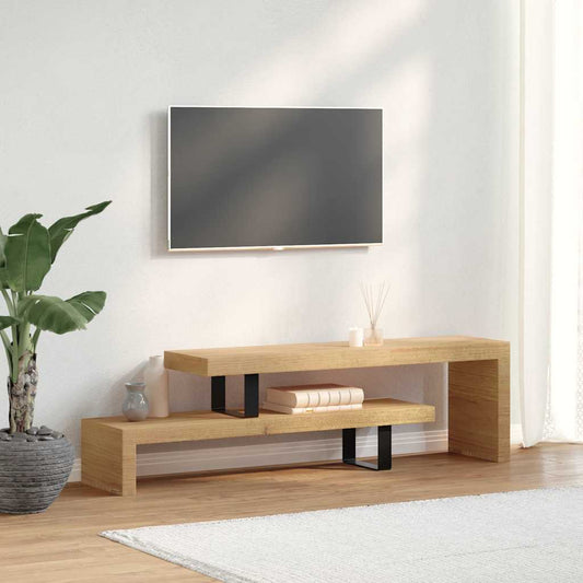 tömör mangófa TV-állvány