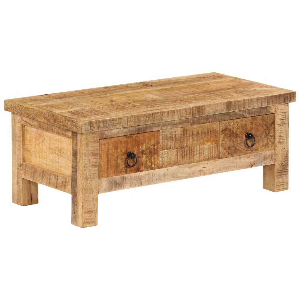 tömör mangófa dohányzóasztal 90 x 45 x 35 cm