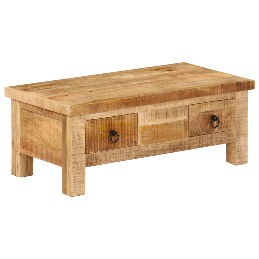 tömör mangófa dohányzóasztal 90 x 45 x 35 cm