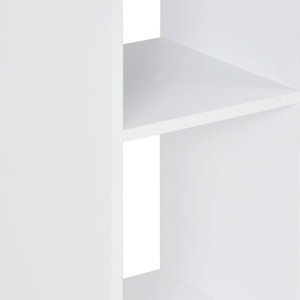 fehér és betonszürke bárasztal 60 x 60 x 110 cm