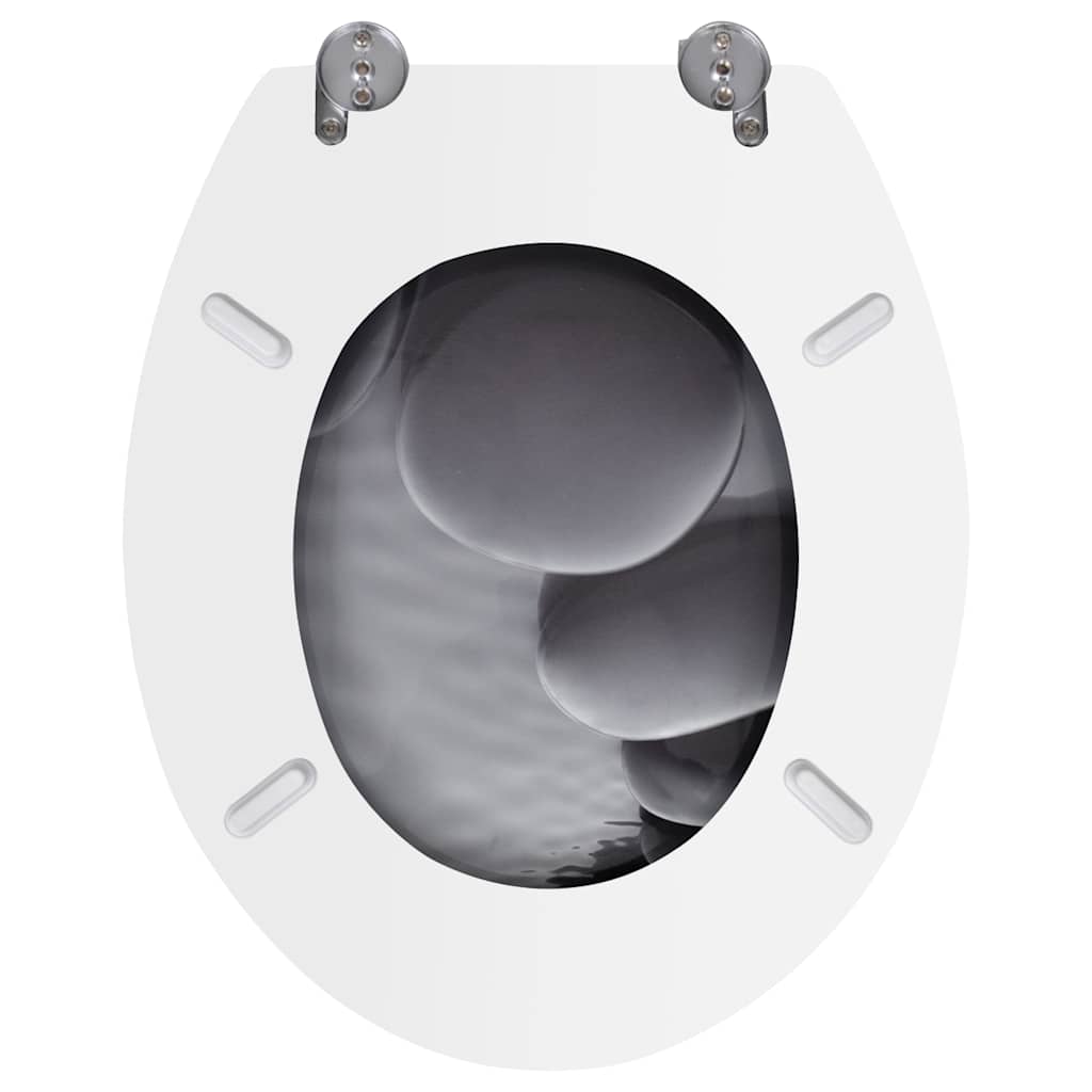 2 db kőmintású MDF WC ülőke