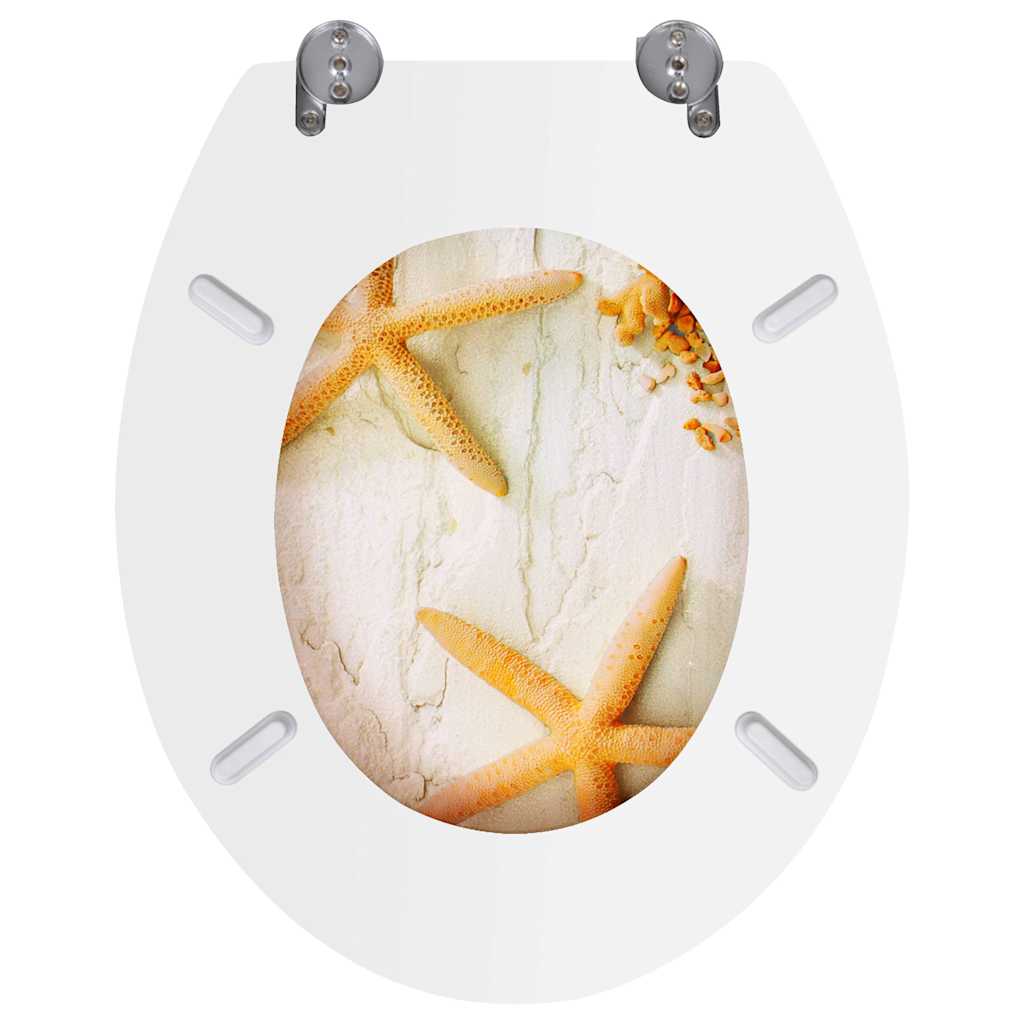 2 db tengericsillag mintás WC ülőke
