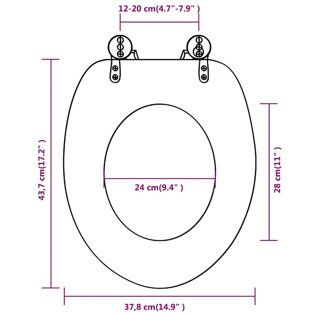 2 db régi famintás MDF WC ülőke