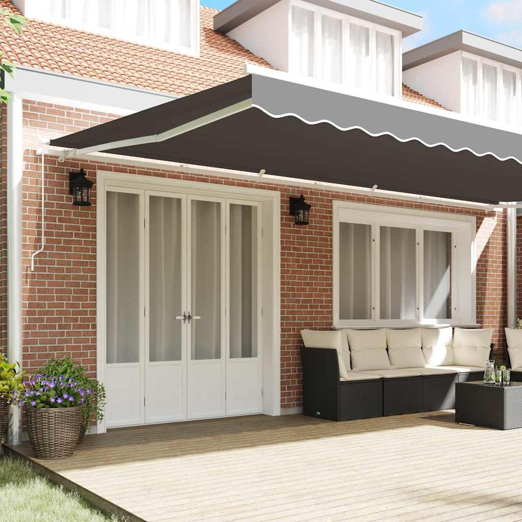 Napernyő keret Fehér 600 × 300 cm Alumínium