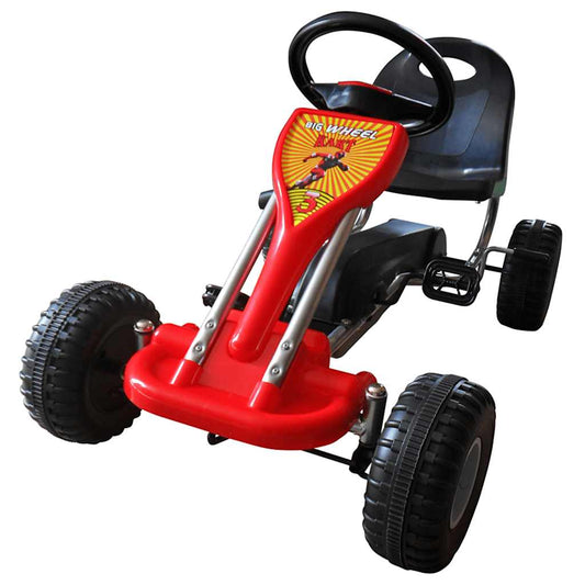 pedálos gokart piros