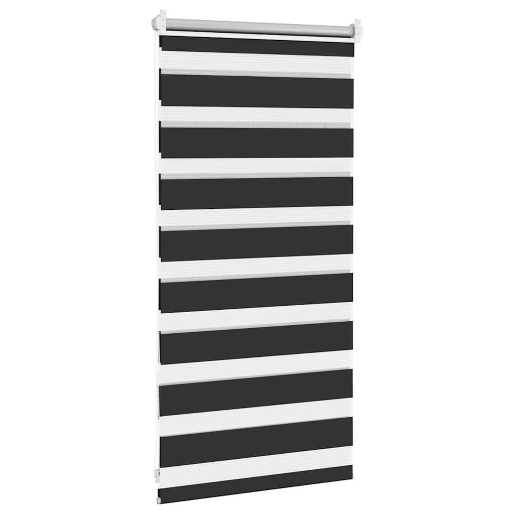 fekete zebra roló 40,9 x 100 cm szövetszélesség 36,7 cm