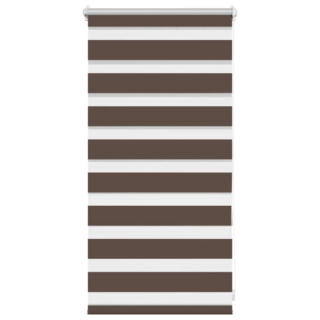 Zebra roló 40,9 x 100 cm, szövetszélesség 36,7 cm, kávébarna