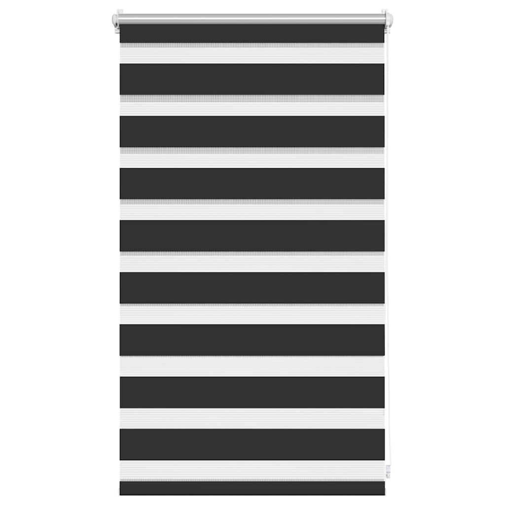 fekete zebra roló 50,9 x 100 cm szövet szélesség 46,7 cm