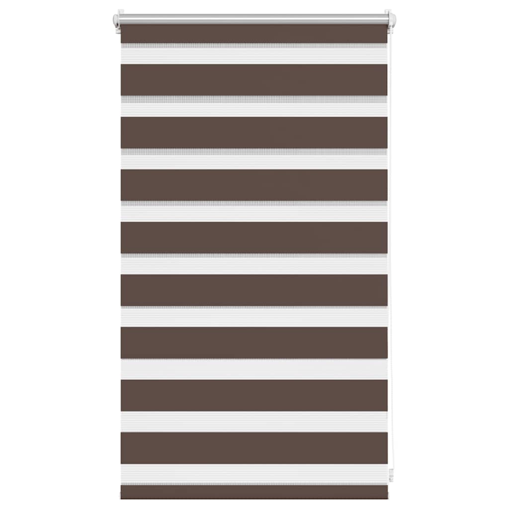 Zebra roló 50,9 x 100 cm, szövetszélesség 46,7 cm, kávébarna