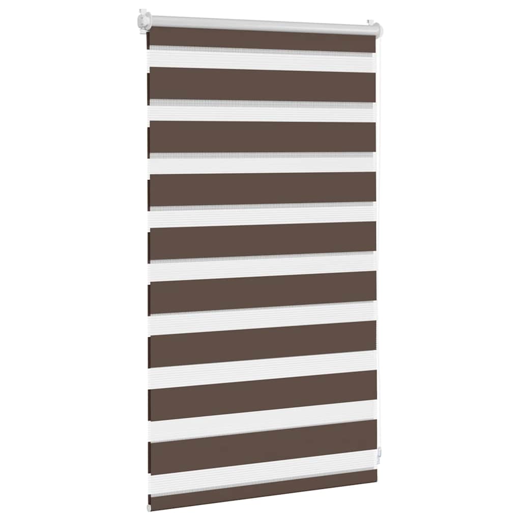 Zebra roló 50,9 x 100 cm, szövetszélesség 46,7 cm, kávébarna