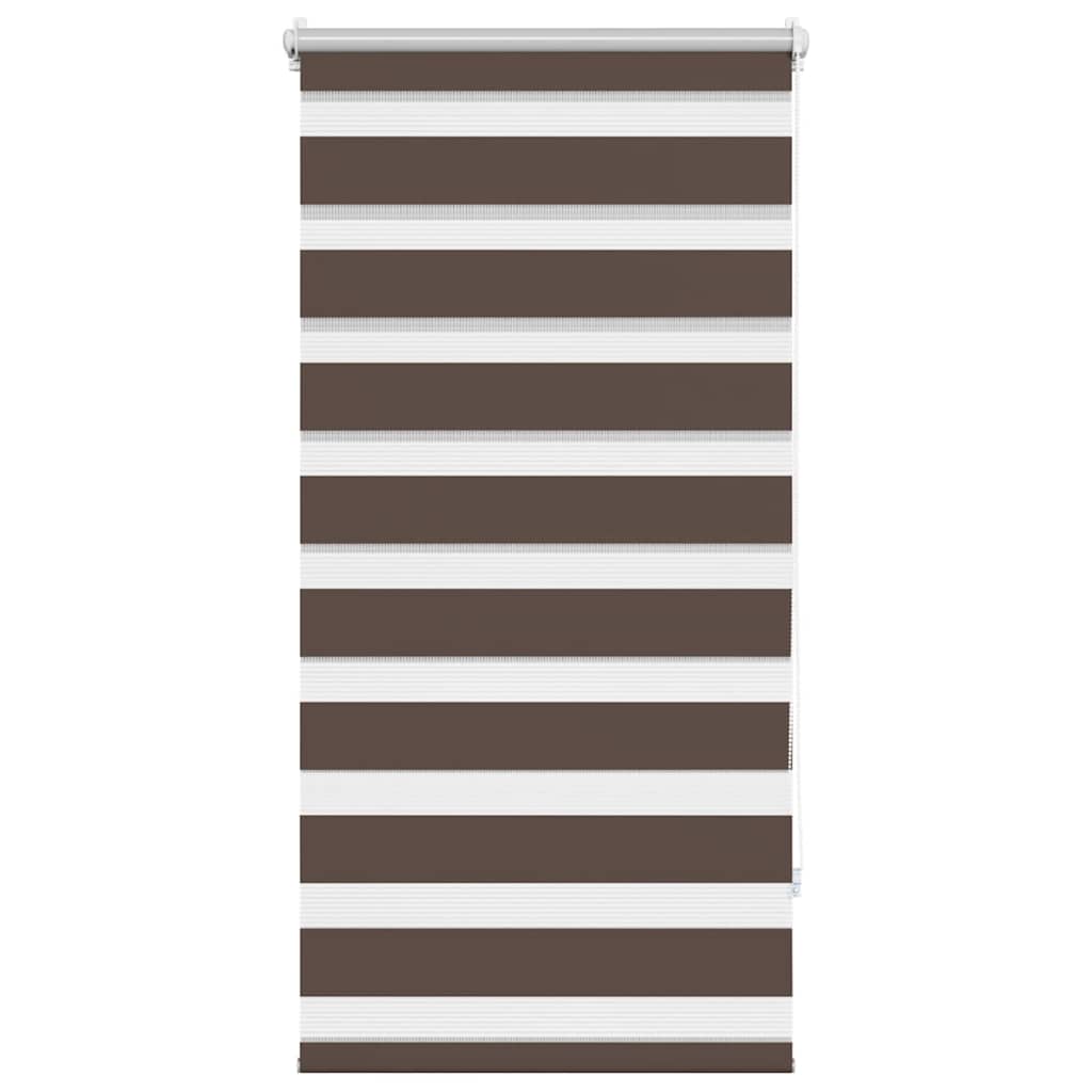 Zebra roló 60,9 x 120 cm, szövetszélesség 56,7 cm, kávébarna