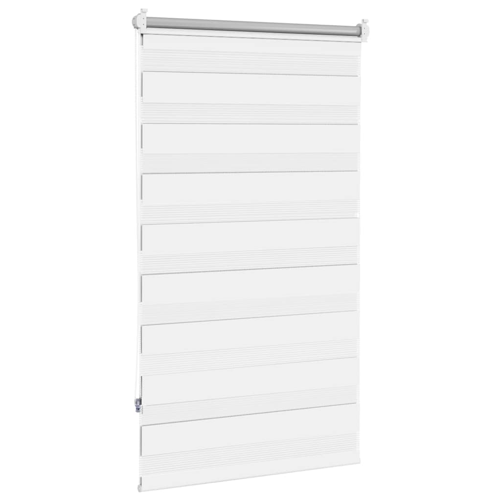fehér zebra roló 70,9 x 120 cm szövetszélesség 66,7 cm