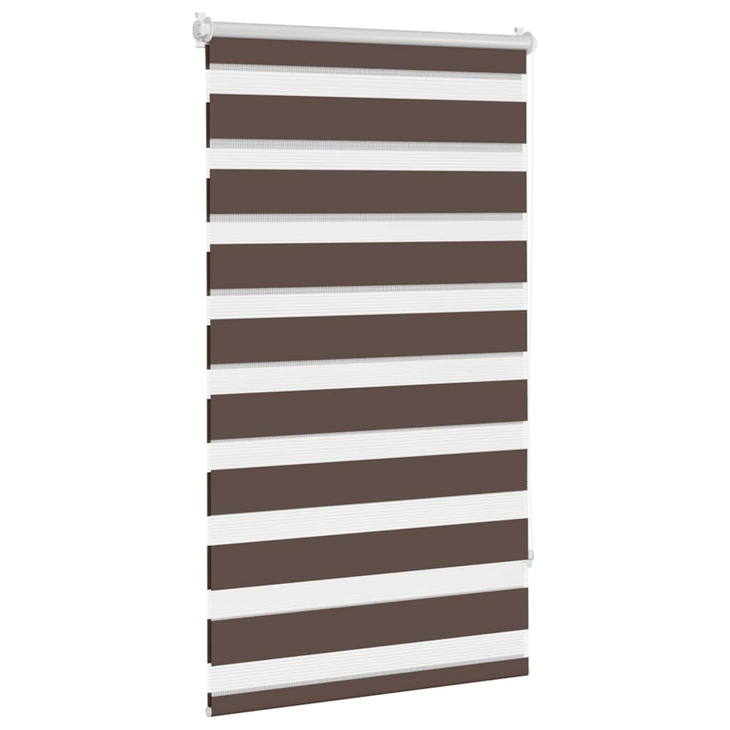 Zebra roló 70,9 x 120 cm, szövetszélesség 66,7 cm, kávébarna