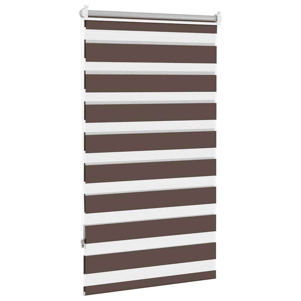 Zebra roló 70,9 x 120 cm, szövetszélesség 66,7 cm, kávébarna