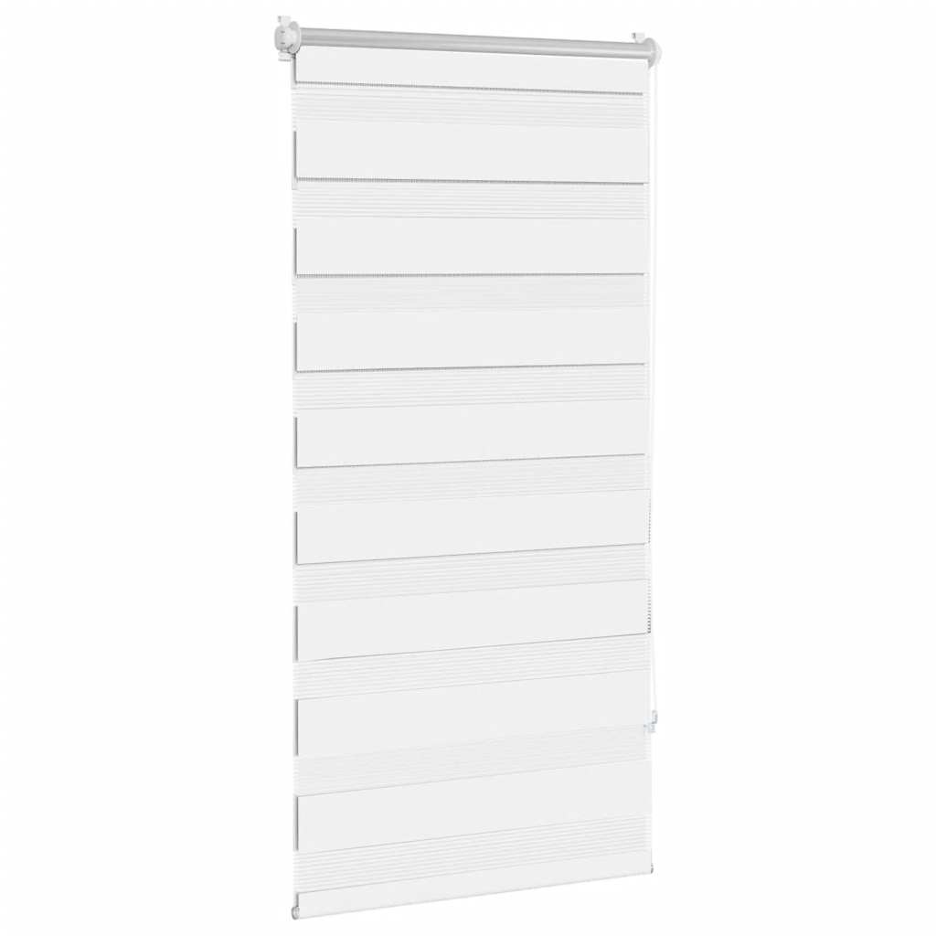 fehér zebra roló 80,9 x 150 cm szövetszélesség 76,7 cm