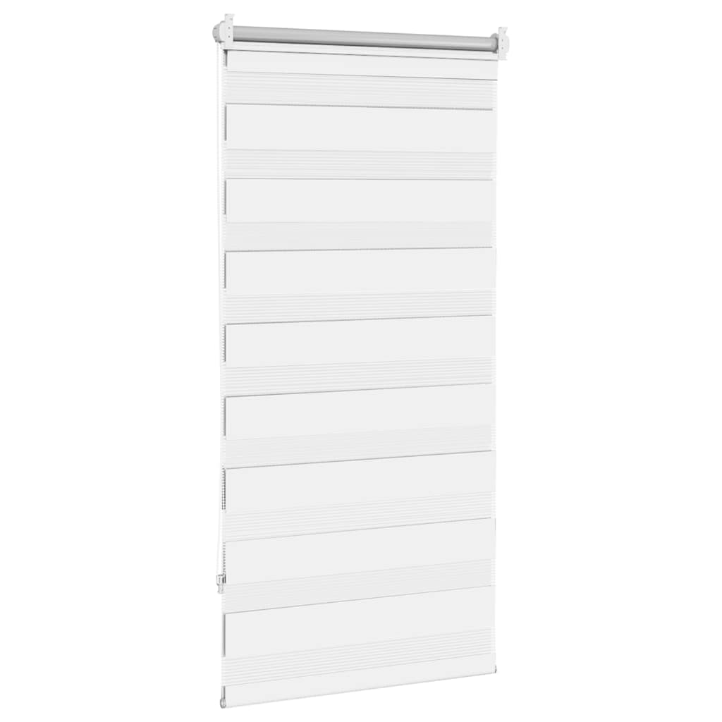 fehér zebra roló 80,9 x 150 cm szövetszélesség 76,7 cm