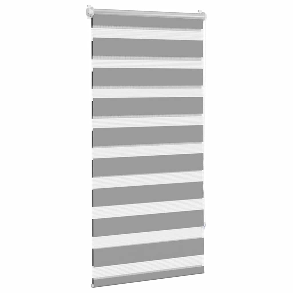 szürke zebra roló 80,9 x 150 cm szövet szélesség 76,7 cm