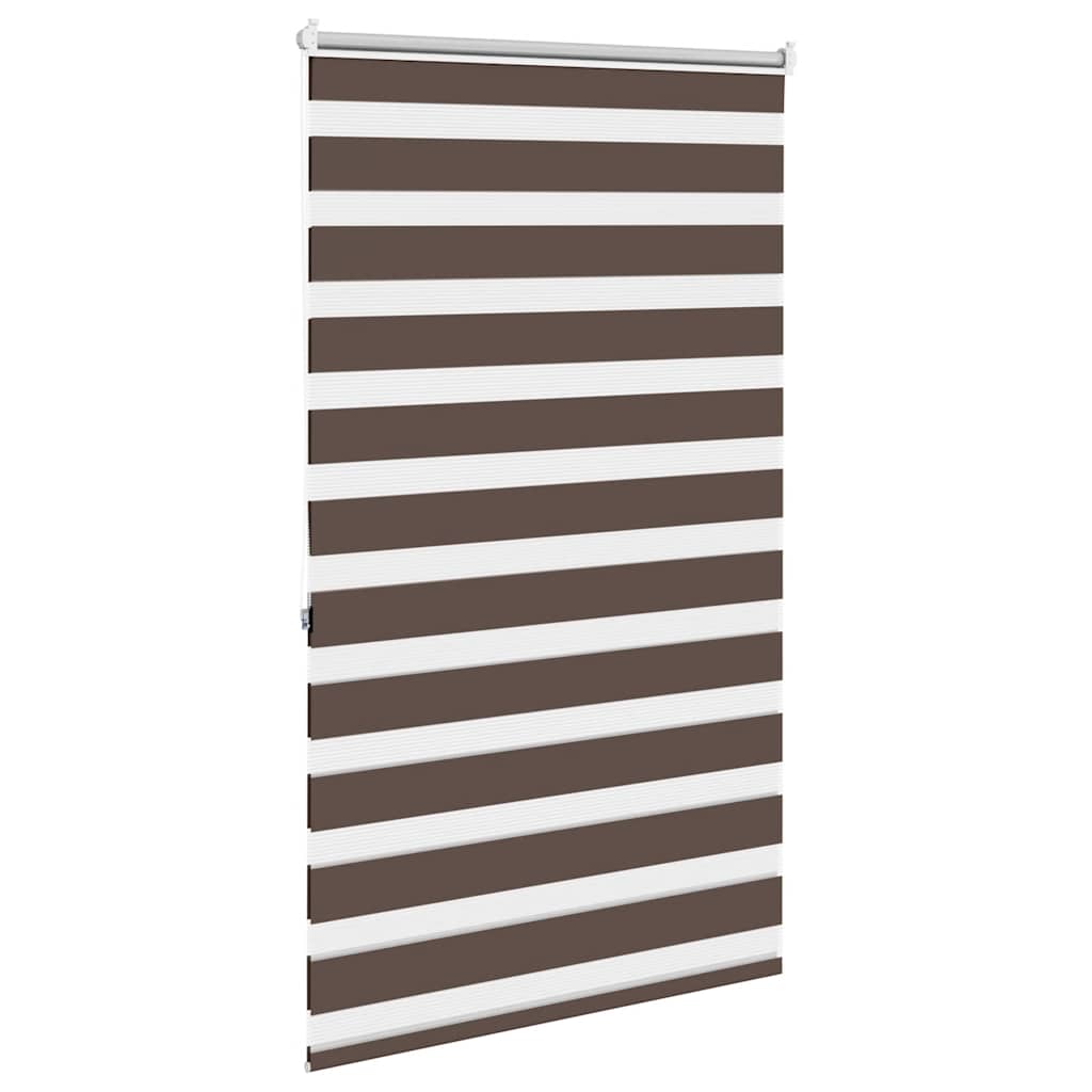 Zebra roló 80,9 x 175 cm, szövetszélesség 76,7 cm, kávébarna