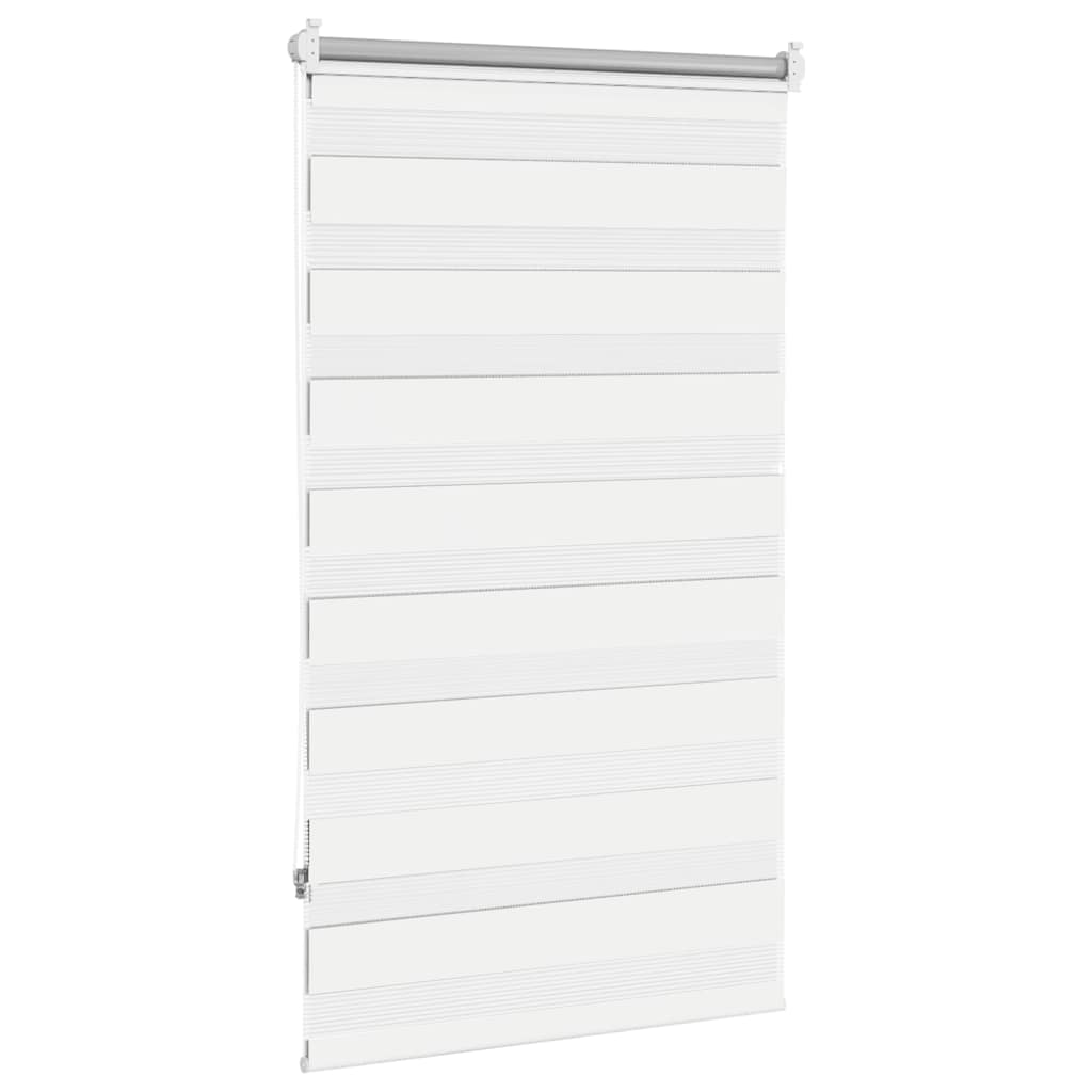 fehér zebra roló 90,9 x 150 cm szövetszélesség 86,7 cm