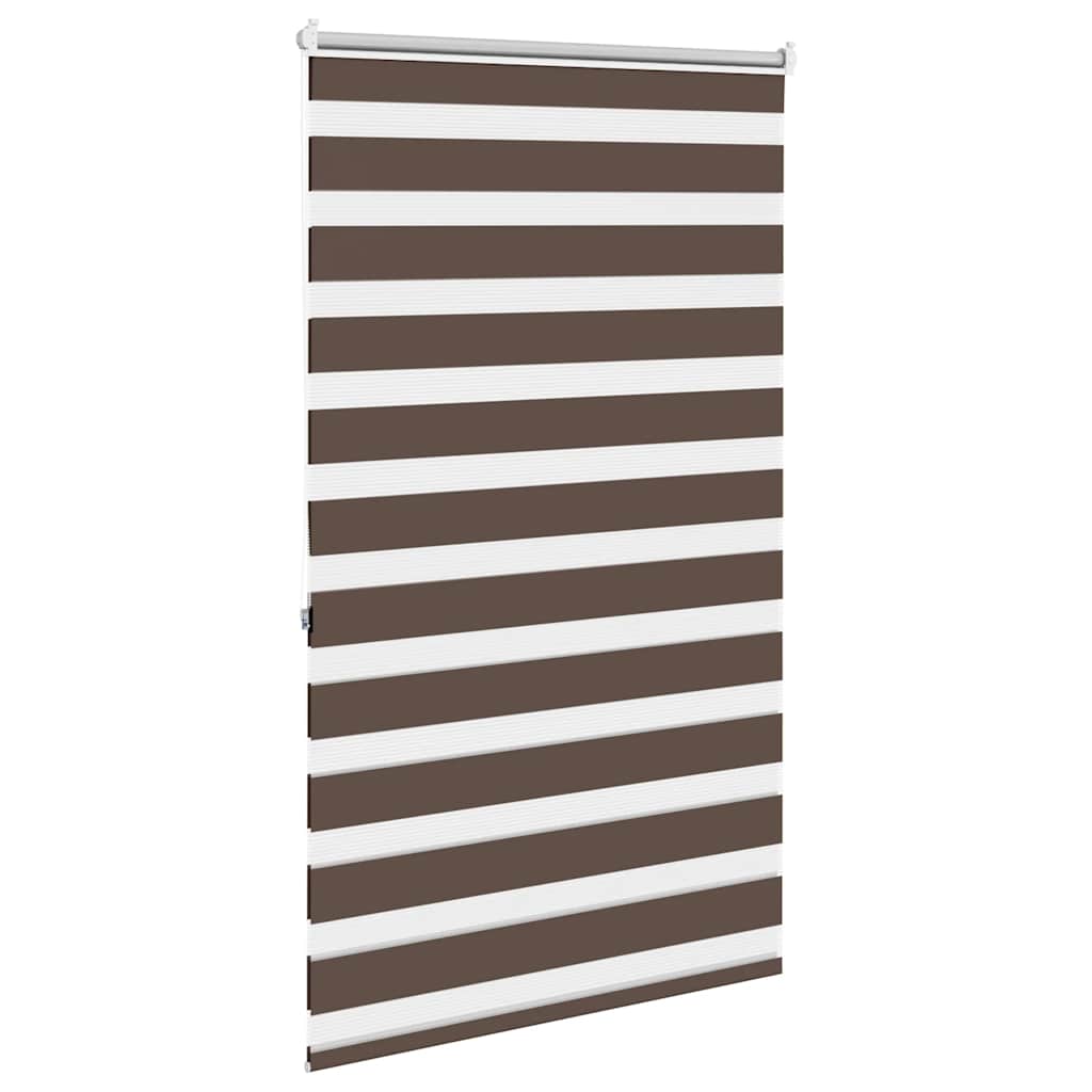 Zebra roló 100,9 x 175 cm, szövetszélesség 96,7 cm, kávébarna