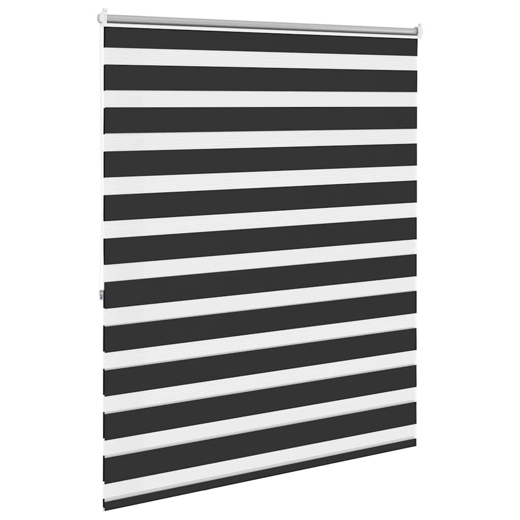 fekete zebra roló 120,9 x 175 cm szövetszélesség 116,7 cm