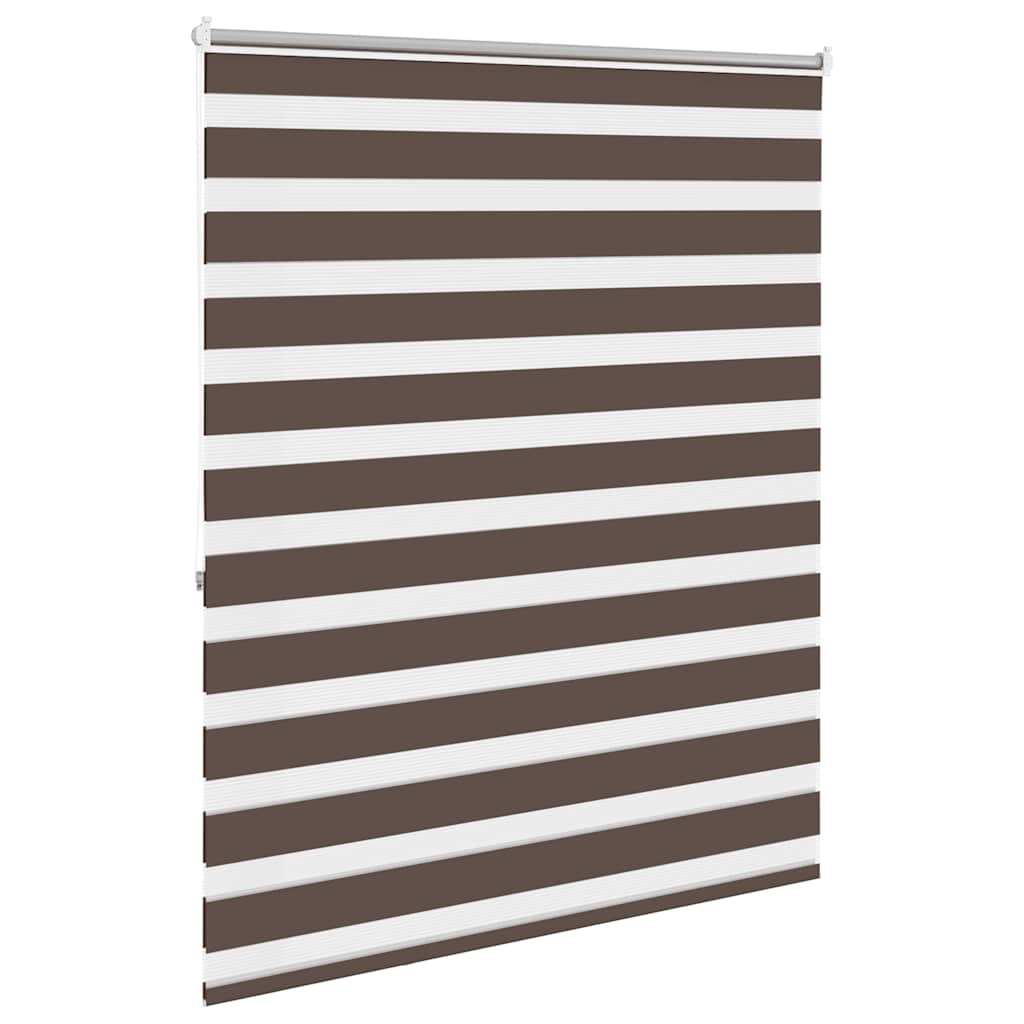 Zebra roló 120,9 x 175 cm, szövetszélesség 116,7 cm, kávébarna