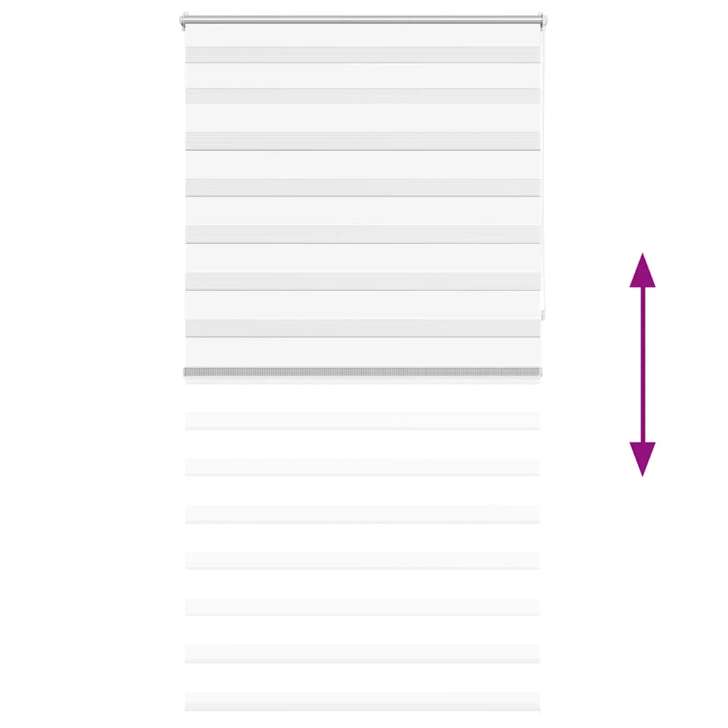 fehér zebra roló 120,9 x 230 cm szövetszélesség 116,7 cm