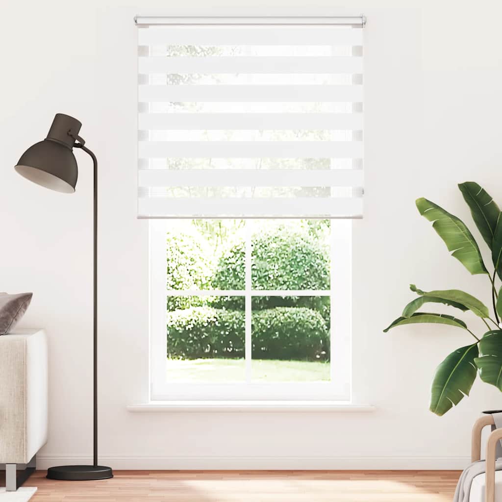 fehér zebra roló 120,9 x 230 cm szövetszélesség 116,7 cm