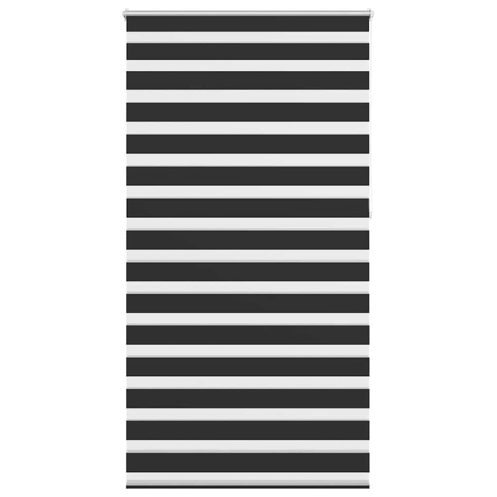 fekete zebra roló 120,9 x 230 cm szövetszélesség 116,7 cm