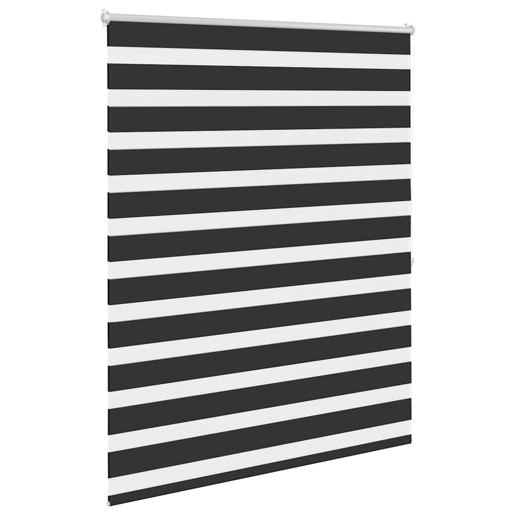 fekete zebra roló 140,9 x 175 cm szövetszélesség 136,7 cm