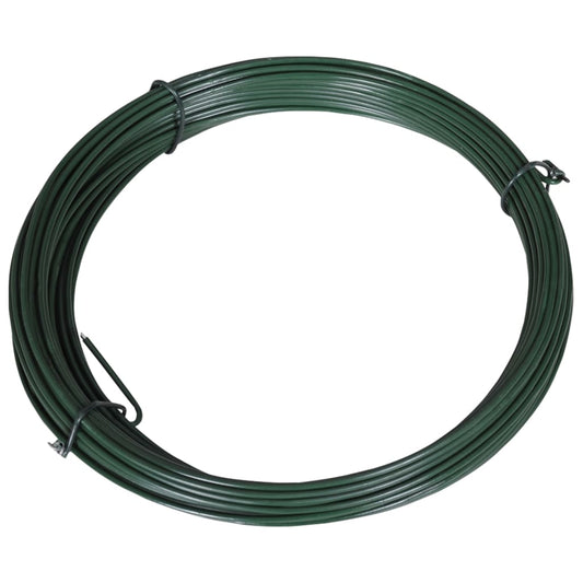zöld acél drótkerítés összekötő drót 1,4/2 mm 25 m